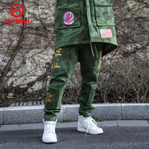 DEVIL NUT demon Tide brand men and women couples casual camouflage military pants pants pants strong ambition