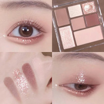 juduo orange eye shadow seven colors with anecdotic buffalo color amber earth color 17 bright sheet 2021 new eye shadow disc