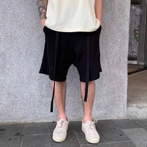 FOG FEAR OF GOD Season 6 main line streamer High Street drawstring samurai shorts mens loose five-point pants tide