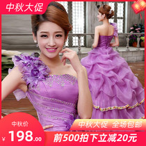 Art Test clothes New color wedding dress stage solo large size photo studio clothing long costume dress dress dress women