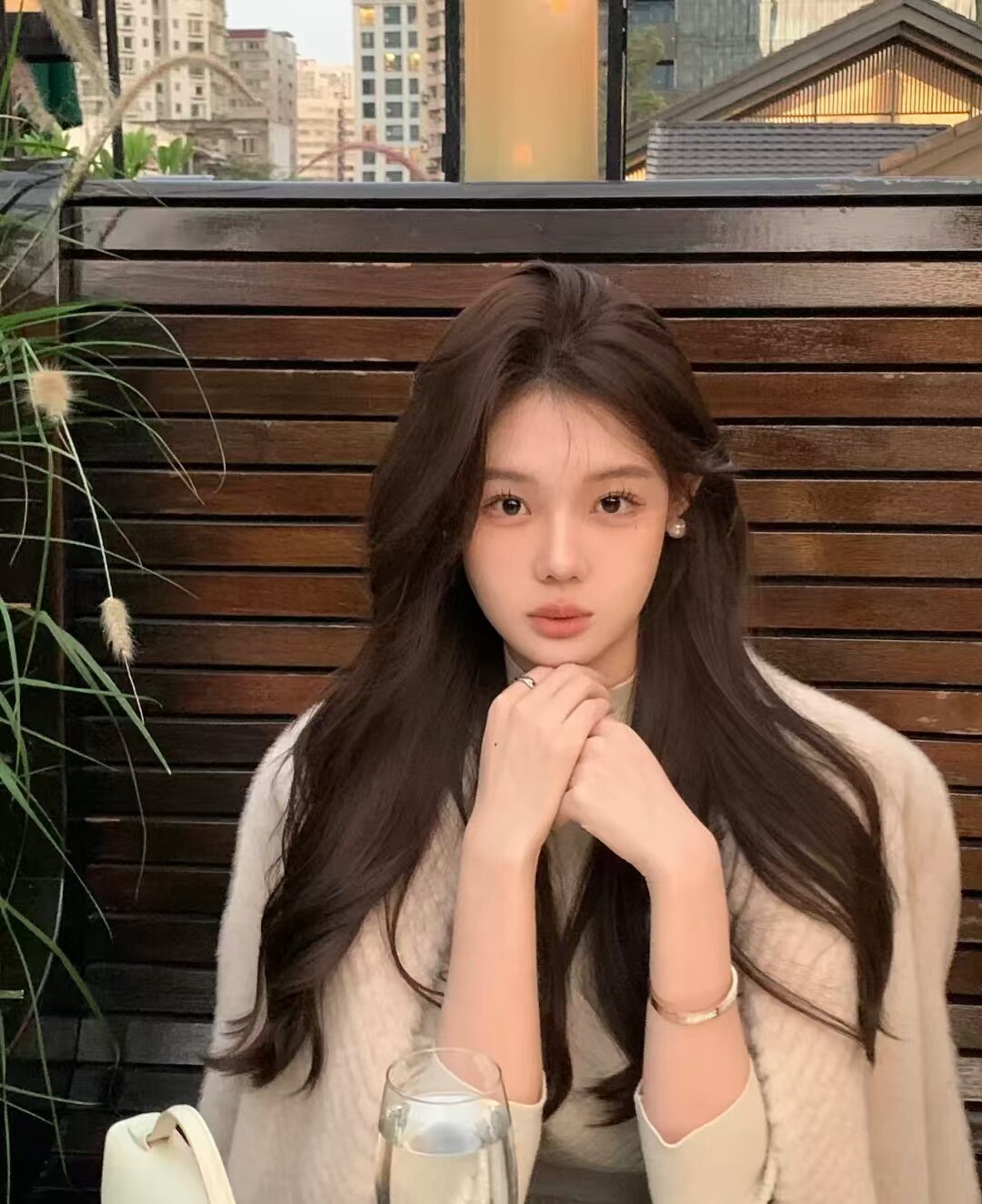 真我整顶全头套假发 大波浪卷发自然蓬松 蕾丝无痕隐形不露边 真发材质可烫染造型