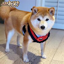 6 Dog clothing corset dog wood rope rope traction New Japanese-style back-based dog walking small and medium-sized dog pet trend