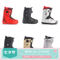  Spot 2021 Deeluxe ID TF mens and womens snowboard shoes drawstring all-around net red shoes