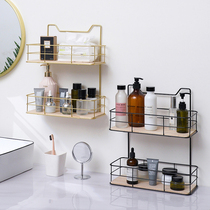 Japanese-style non-perforated bathroom storage rack toilet bathroom toilet rack Wall Wall toilet