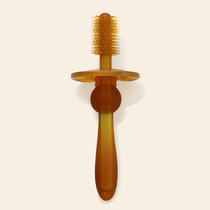 Open Youmi baby toothbrush baby 360 degree silicone children training milk toothbrush 0-1-2-3 years old