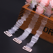 Redifen invisible transparent strap strap flower silicone non-slip sexy strapless big buckle spring and summer dress bra strap