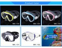 Factory direct whale snorkeling Sanbao anti-fog myopia adult mask glasses equipment set eye protection diving mirror