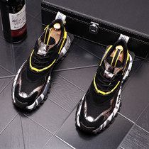 Hong Kong style mens father shoes ins trend wild Korean version 2021 spring new fashion sports casual running shoes