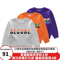 Bara Bara boy 2019 spring and autumn male children sweater Korean version of the foreign sweater tide 21033191531