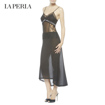(Autumn Winter) LA PERLA ladies SHAPE-ALLURE tulle sexy lace nightgown
