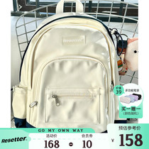 Resetter Shoulder Backpack School Students Bag Fashion Computer Package Movement Package New Capacity 2023