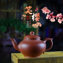 Instant shot (Laughing Sakura) National Assistant Ye Shuijun Handmade Yixing Famous Zisha Pot