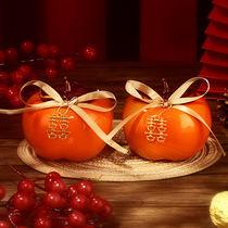 Wedding Engagement Gift Wedding Wedding Wedding Celebration Items Persimmon Sugar Box Companion Gift Box Persimmon Persimmon Happy Sugar Jars Hem