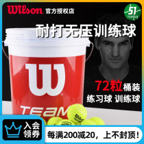 wilson wilson 72 pieces big barrel bulk resistant to play no pressure training game Tennis wool is good elasticity