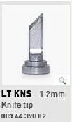 WELLER LTKNS tip soldering tip adaptable to WSP80 WP80 WXP80 soldering tip