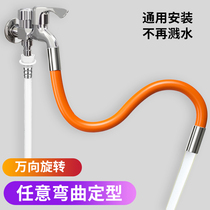 Tap lengthened extenders anti-spatter nozzle Nozzle Universal Universal Filter Tap Water Kitchen Shower Hose