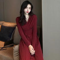 European station early spring 2021 new high-end feel jumpsuit dress European tide date wear foreign women Autumn