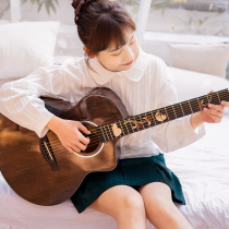  Veneer net red folk guitar beginners students self-taught boys and girls practicing 41-inch wooden guitar instruments