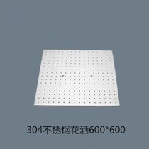 Swimming pool sensor forced shower 304 stainless steel top spray shower 600*600 forced spray