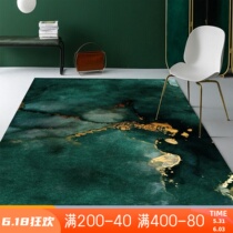 American Ink Green Carpet Nordic Light Lavish Living Room Bedroom Rug Book House Cloakroom Full Of Home Tea Table Blanket