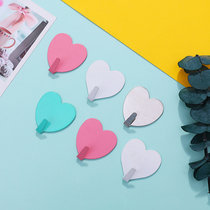 Metal Hook Powerful Viscose Wall Free to punch Shelf Creative Door Rear rack Stainless Steel Hook adhesive hook