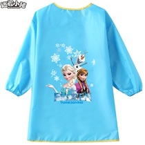 Calligraphy primary and secondary school students children waterproof girls painting aprons female art students long sleeves clothing painting