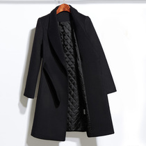 Professional woolen coat womens long overalls thick 2020 new autumn and winter slim tooling wool jacket