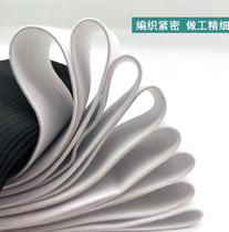 Wide clothes double black baby elastic band thick thick decorative rubber elastic band pants