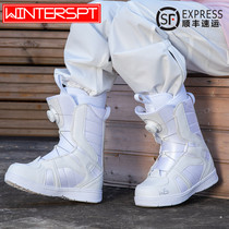 WS snowboard shoes snowboard BOA wire buckle automatic snowshoes white womens snowboard shoes are very light