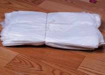 Cypress a wooden barrel bath tub bath tub bath bag Disposable bath bag Plastic bag 10 pieces a pack