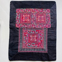 Handmade Miao old embroidery boutique old embroidery piece paper-cut embroidery clothes DIY accessories Q14 non-legacy eight new layers