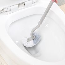 Toilet toilet brush without dead angle wash toilet wall brush long handle to dead corner household soft brush cleaning artifact