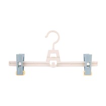 Two pieces of Longjie pants clamps with pants hangers with clamps with no trace clamp clamps