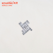 KEARING Keling patchwork sewing ruler patchwork thickness gauge quilt special ruler 5601A craft ruler metal sewing ruler