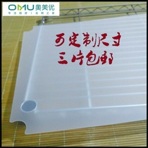 pp pad kitchen shelf pad storage layer frame mesh pad Crystal gasket leak-proof plastic board