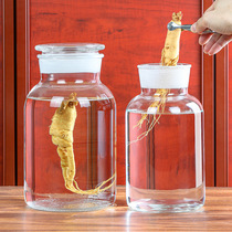 Wine glass bottle 10kg household wide-mouth bottle special wine bottle thickened wine jar wine jar frosted mouth sealed bottle