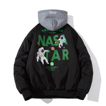 Autumn and winter nasa astronauts co-name thickened Japanese jacket baseball uniform flying jacket men and women couples trend