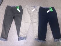 Export Japan Original Single Foreign Trade Cotton 80% Pants Day Single Casual Work Fit Pants Spring Summer B14