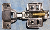 Gute stainless steel cabinet door hinge hydraulic damping buffer quick loading and unloading 301 302 1 price