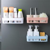  Dormitory makeup activity hanging load-bearing washing Waterproof curler rack Wall-mounted corner rectangular simple