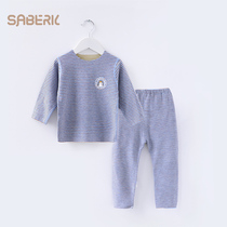 Small seashells baby childrens clothing thermal underwear set new mens baby autumn clothes autumn pants for girls autumn and winter clothes