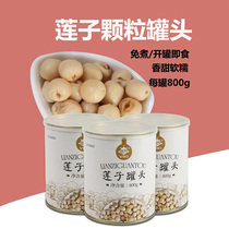 Only Guest Lotus Seed Canned 800g Hot Drinks Commercial Milk Tea Shop Special Winter Hot Drinking Milk Tea Raw Ingredients Ingredients
