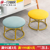 Light Extravagant small stool Home swapped stool modern minimalist net red round stool Bench Nordic Bench Nordic Bench
