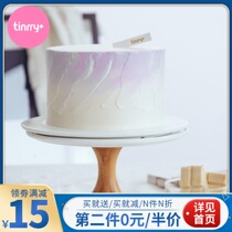 Light cream dizzy plaster and double cake piling course online teaching Tinrry professional course