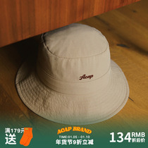 Acap anti-ultraviolet and anti-UV hat UPF50 sunscreen sun hat womens summer big brim fisherman hat mens summer waterproof