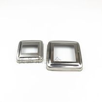 Stainless steel 201 square decorated cover Stairs Armrest Cover Base Accessories cover Hardware doors and windows Ugly Cover Decoration Accessories