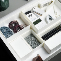 With Lid Finishing Box Drawer Sorting Containing compartment Stationery Debris Containing Box Dust Mask Cartridges Label Storage Box