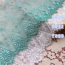 New products polyester light silk ocean dress Lolita peacock green summer clothing wedding dress underpants web yarn lace lace diy accessories