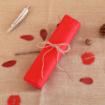 Wedding supplies cinnabar red paper wedding props large sheets of thick paved floor manhole cover red paper promotional paper couplet paper