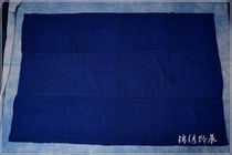 Old embroidery brocade exquisite craft quilt surface pure hand-shaped quilt A- 39